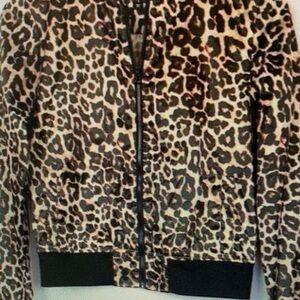 Leopard Print Kids Jacket